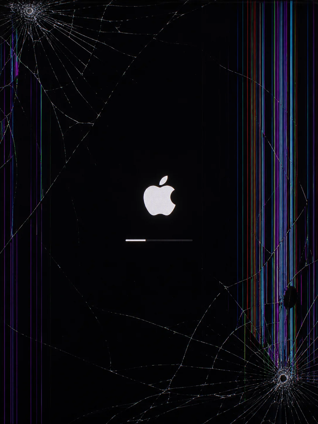 IPad boot loop screen prank