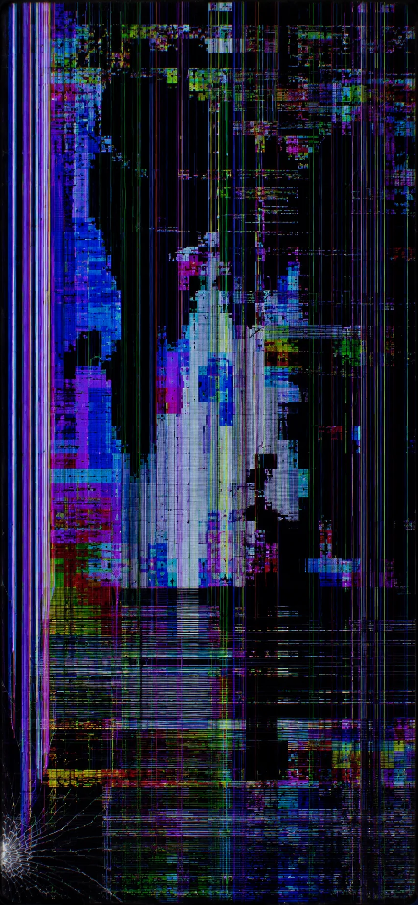 Glitch screen prank