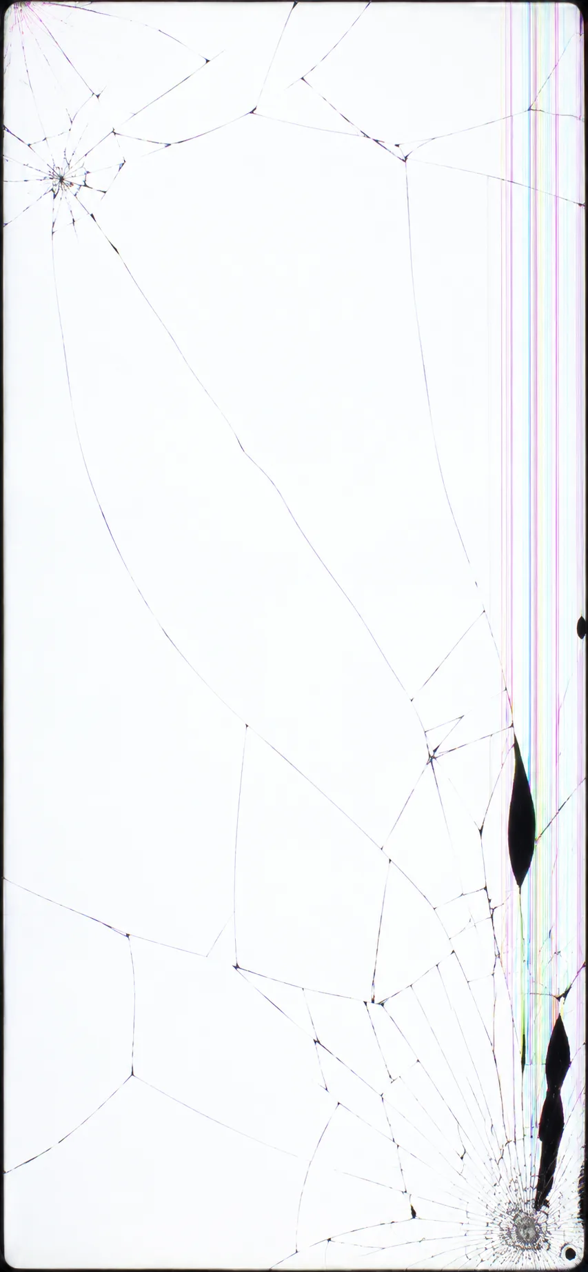 White screen of death prank