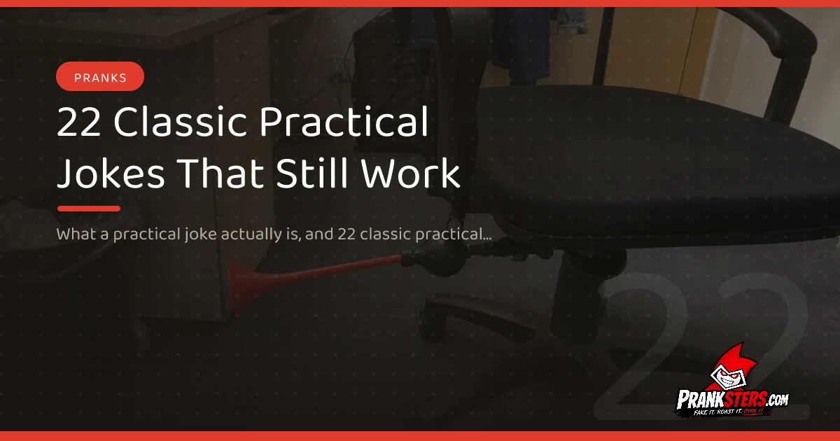 22 Classic Practical Jokes That Still Work