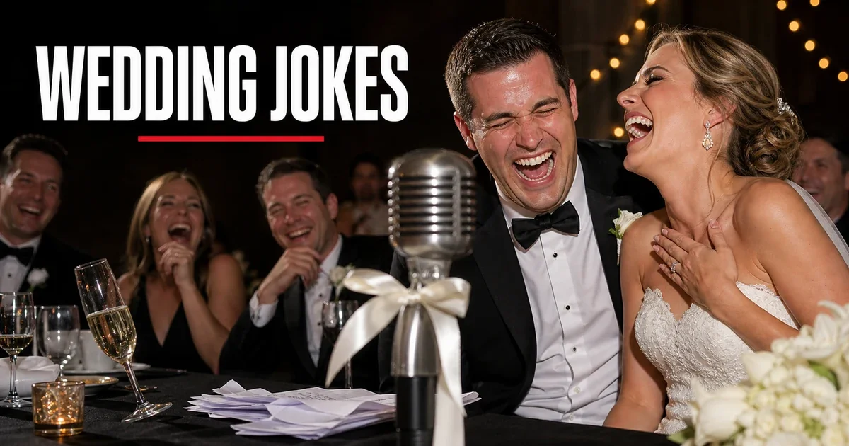 Wedding Speech Jokes: 350+ Lines by Role