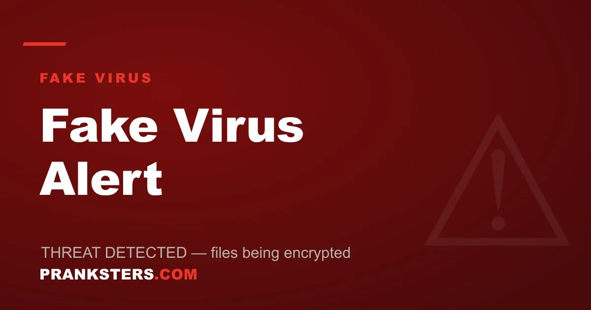Fake Virus Alert