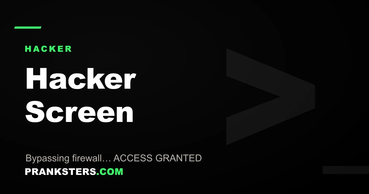 Hacker Screen