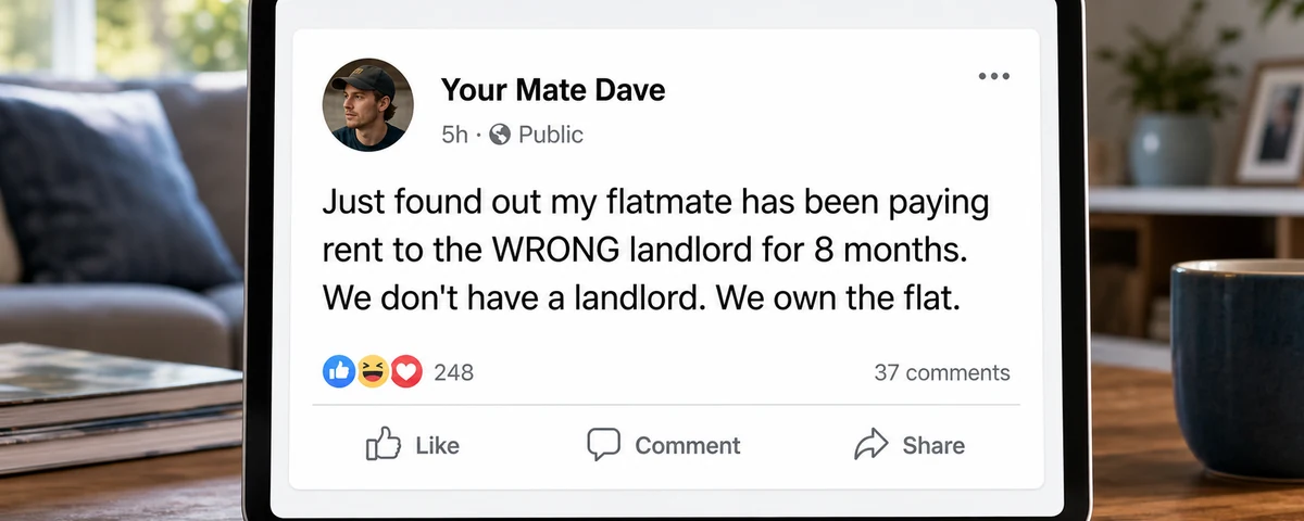 Fake Facebook Post