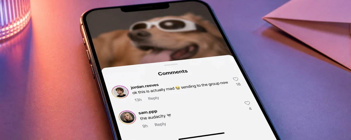 Fake Instagram Comment