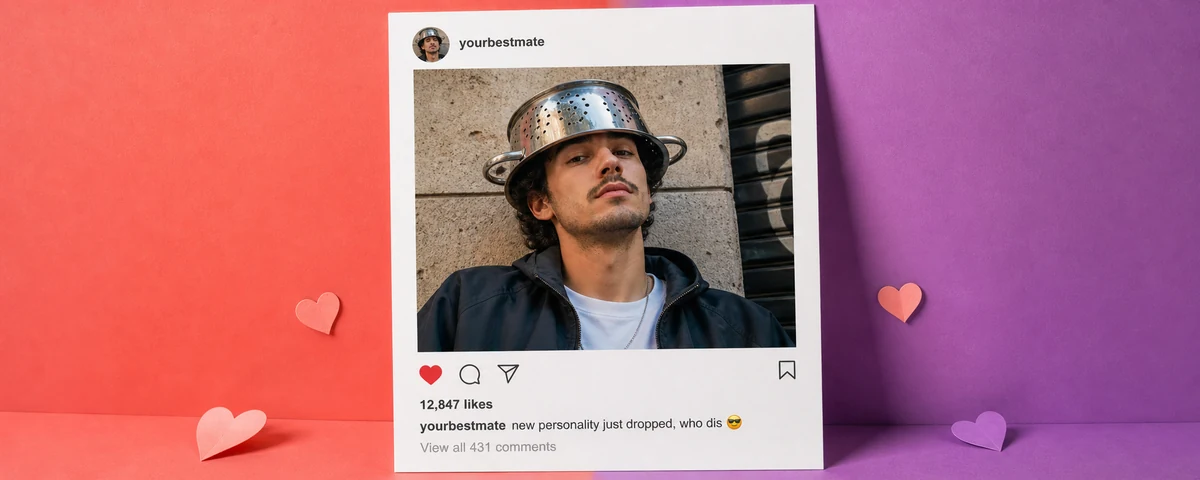 Fake Instagram Post