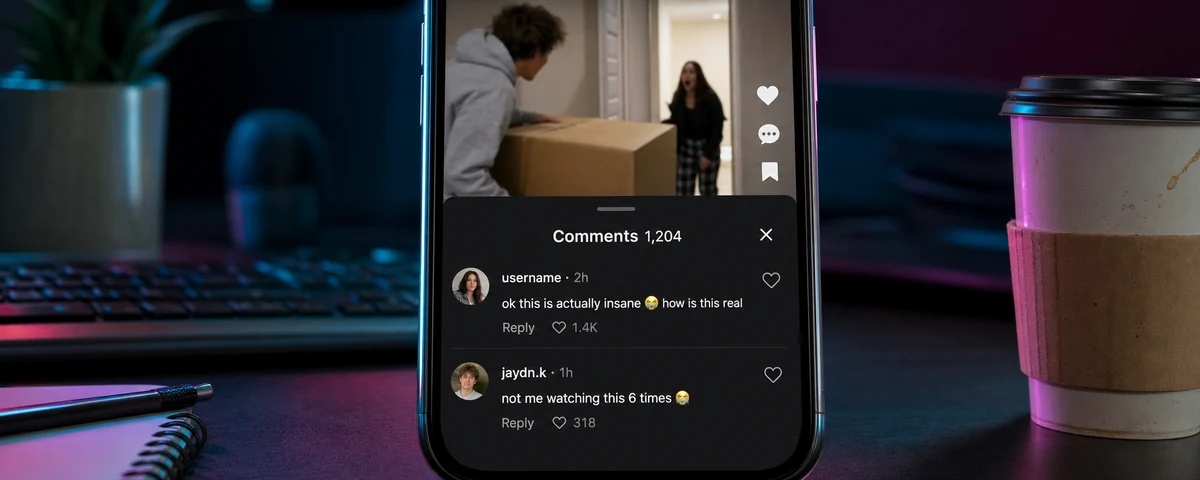 Fake TikTok Comment